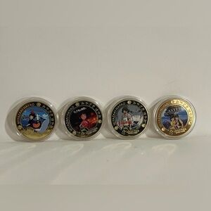 Ghibli Movie Themed Gold Plated Collectible Coins